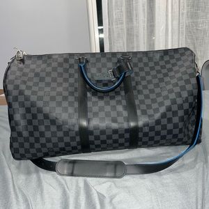 Keepall Bandoulière 55 LOUIS VUITTON TRAVEL DUFFLE BAG